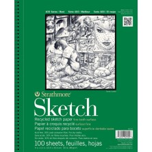 Die Grup Strathmore 400 Serisi Recycled Sketch Defteri 22.5 * 30 cm 100 Yaprak