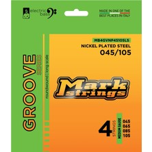 Die Grup Mark Bass Groove Nickel Plated Steel 45-105 Bas Teli