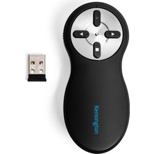 Die Grup Kensington Lazersiz Kablosuz Sunucu, Pc ve Mac Için, Powerpoint ve Keynote Için Uzaktan Kumanda, Lazersiz, 20 M Menzil, Siyah, K33373EU