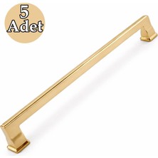 Die Grup Olifka Albrifin Çekmece Kulp 224 mm 5’li Set Mobilya Dolap Kapak Kulpu Dayanıklı Metal