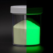 Die Grup 20G Yeşil Renk Fosfor Tozu Glow In Dark Karanlıkta Parlayan Boya