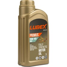Die Grup Lubex Primus Mv 5W-40 1 Lt Tam Sentetik Motor Yağı