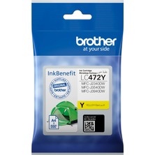 Die Grup Brother LC472Y Yellow Sarı 550 Sayfa Kartuş MFC-J2340-J3540-J3940