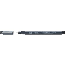 Die Grup Pentel Pointliner S20P-05A, Fineliner, Siyah, Suya Dayanıklı ve Solmaz, 0,05 mm