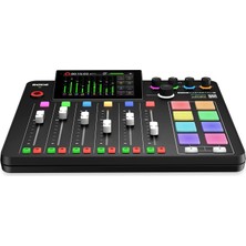 Die Grup Rode Rodecaster Pro Iı Podcasting, Akış, Müzik Üretimi ve Içerik Oluşturma Için Hepsi Bir Arada Üretim Çözümü, Siyah