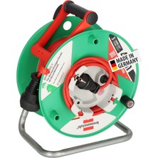 Die Grup Brennenstuhl Garant G Bretec IP44 Bahçe Kablo Makarası (Çim Biçme Makinesi Için Kablo Makarası, 38 + 2 M Kablo, Kırmızı, Özel Plastik, Dış Mekanda Kısa Süreli Kullanım, Almanya'da Üretilmiştir)