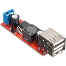 Die Grup Çift USB Çıkışlı 9V / 12V / 24V / 36V - 5V Dönüştürücü Dc 3A; RD100584