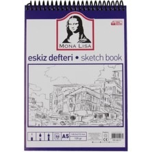 Die Grup Südor Mona Lisa Eskiz Defteri 120 gr A5 50 Yaprak Spiralli