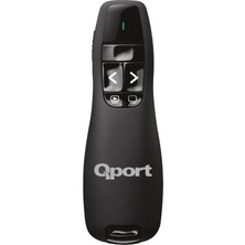 Die Grup Qport Q-SUN400 2.4 Ghz USB Kırmızı Lazerli Sunum Kumandası - Presenter
