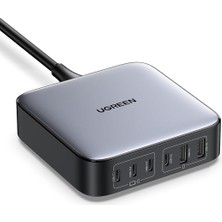 Ugreen 200W USB C Şarj Cihazı 100W + 100W 6 Bağlantı Noktalı Pd Şarj Cihazı Gan Iı Pps MacBook Pro/a