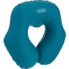 Die Grup Free Camp Collar Şişme Yastık, Unisex, Turkuaz, Tek Beden