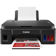 Die Grup Canon Pixma G3410 Wi-Fi + Tarayıcı + Fotokopi Renkli Çok Fonksiyonlu Tanklı Mürekkep Püskürtmeli Yazıcı