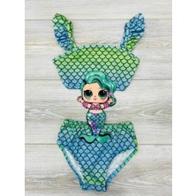 Neat Kids Kız Çocuk Mermaid Deniz Kızı Mayokini