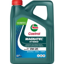 Die Grup Castrol Magnatec Hybrid 0W-20 4l Tu Motor Yağı
