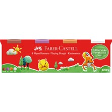 Die Grup Faber-Castell Oyun Hamuru, 4X100,KLASIK Renkler2
