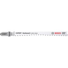 Die Grup Bosch Professional 3x Yapboz Bıçağı Uzmanı Sert Ahşap 2 Taraflı Temiz T 308 Bfp (Mutfak Tezgahı, Plastik Kaplamalı Paneller Için, Uzunluk 117 Mm, Yapboz Aksesuarları)