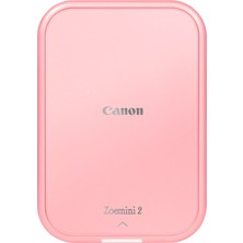 Die Grup Canon Zoemini 2: Büyük Anlar, Mini Baskılar – Kompakt, Kablosuz Fotoğraf Yazıcısı – Akıllı Telefondan Anında Baskı – Bluetooth 5.0 & C Tipi Hızlı Şarj – Seyahat Için Ideal (Pembe Altın)