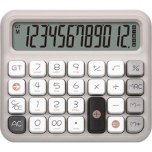 Die Grup Daxı X-250 12 Haneli Hesap Makinesi (Pastel Gri)