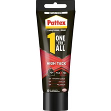 Die Grup Pattex One For All High Tack, Yüksek Kaliteli Montaj Yapıştırıcısı, Tüm Yüzeyler Için Güçlü Yapıştırıcı, Profesyonel Çok Amaçlı Yapıştırıcı, 1X142G Tüp