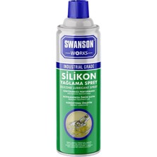 Die Grup Swanson Works Silikon Yağlama Spreyi 400 ml - Metal & Plastik & Kauçuk Yağlama - Araç Trim Seslerine Son!