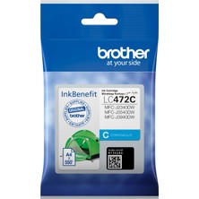 Die Grup Brother LC472C Cyan Mavi 550 Sayfa Kartuş MFC-J2340-J3540-J3940