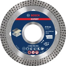 Die Grup Bosch Professional 1x Expert Hardceramic Elmas Kesme Diskleri (Sert Fayanslar, Sert Taş, Ø 85 Mm, Aksesuar Küçük Avuç Taşlama Makinesi)