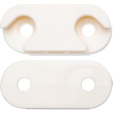 Die Grup Ayakkabı Dolabı Menteşe Yedek Parçası Ikea Hemnes Parça #110364 ile Uyumlu (4'lü Paket)