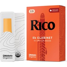 Die Grup Rico By D'addario Eb Klarnet Için Yapraklar, Kalınlık 2,5, 10'lu Paket