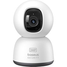 Die Grup Baseus Security P1 Lite Indoor 2k 3mp Wi-Fi Güvenlik Kamerası Aı Algılama, 8x Zoom, Alexa ve Google Uyumlu