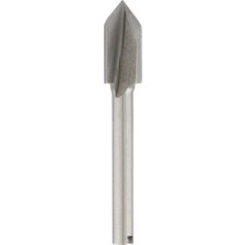 Die Grup Dremel 640 Ahşapta V Biçimli Kanal Açma Freze Ucu, 6,4 mm