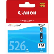 Die Grup Canon 4541B001 CLI-526 C Eur/ocn CLI-526C Orijinal Mürekkep Kartuşu, Cyan