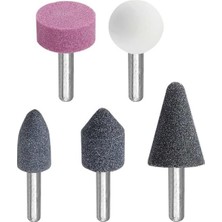 Die Grup Sgs Mini Taşlama Seti, 5 Parça Zımpara Taşı, 6mm Sap, 22000 Rpm