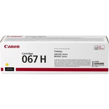 Die Grup Canon CRG-067H Y Yüksek Kapasiteli Yellow Sarı Toner MF65X