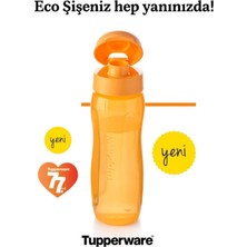 Die Grup Tupperware Eko Şişe - Suluk Slim Şişe Kk 500 ml Turuncu - Yeni Ürün