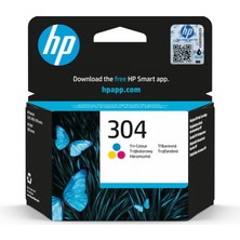 Die Grup Hp 304 Renkli Mürekkep Kartuş 100 Sayfa (N9K05AE)