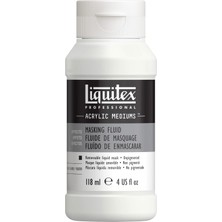 Die Grup Liquitex 5404 Maskeleme Malzemesi, Akrilik Boya, Sulu Boya Için, Tuval, Kağıt, Ahşap Için Kazıma Krepi, Su Geçirmez ve Çıkarılabilir, 118 ml Şişe