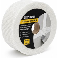 Die Grup Derz Filesi 48 mm x 90 Yard – Kendinden Yapışkanlı Fiberglas Alçıpan Ek Yeri Çatlak Önleyici File