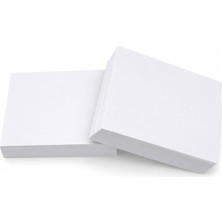 Die Grup 7 x 10 cm Boş Not Kartı – 200 gr Kalın 1. Hamur Beyaz Kâğıt – Ders Çalışma, Hediye Notu, Paket Içi Teşekkür ve Hatırlatma Kartı