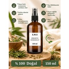 E.M.S Biberiye Hidrosolü Biberiye Tonik Hidrolat Biberiye Suyu Yağı Alınmamış 150 Ml.