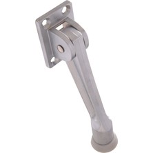 Die Grup Hillman 852940 12,7 cm Açılır Kapı Durdurucu - Saten Krom 1'li Paket