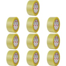 Die Grup BADEM10 10 Adet Onestar Koli Bandı 45 mm x 100 mt Şeffaf Güçlü Yapışkanlı Kopmayan Bant
