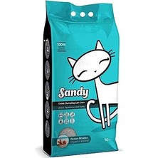 Esranın Dünyası Sandy Okyanus Esintisi Kokulu Topaklanan Kedi Kumu 10KG