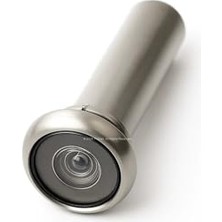 Esranın Dünyası Kapı Dürbünü, Geniş Açılı, 180 Derece Görüş Açısı, Çinko Alaşımlı Gövde, Cam Lensli, 14MM Çap, Metal Gövdeli, 50-90 mm Uzunluk Için Ayarlanabilir, Kapı Gözetleyicisi