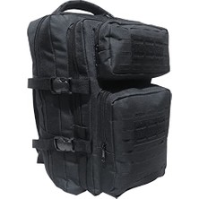 Esranın Dünyası Siyah Su Geçirmez Çok Gözlü Kampçı-Seyahat-Dağcı-Outdoor-Askeri Taktik Sırt Çantası + 1peç