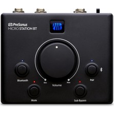 Presonus Micro Station Bt, Bluetooth Bağlantılı Hoparlör Kontrolcüsü