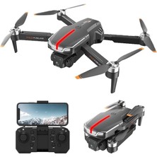 Esranın Dünyası C13S Fırçasız Mini Drone Optical Flow Stabilizasyon Wifi Fpv Canlı Görüntü Engel Sensörlü Katlanabilir Uzaktan Kumandalı Drone Headless Mod