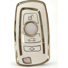 Esranın Dünyası Autohan Keys Bmw Akıllı Anahtar Silikon Koruma Kılıfı, F01 F10 F20 F30 Serisi Için, Nano Yüksek Kalite, Beyaz