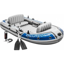 Esranın Dünyası 68324 Excursion Boat+Kürek+Pompa Set 315 Cm, Su Sporları, Plaj Malzemesi, Şişme Ürün, Yüzme Aksesuarı, Kamp, Dalış, Güvenlik
