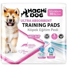 Esranın Dünyası Ultra Emici Köpek Eğitim Pedi, 5 Katmanlı, Kaydırmaz Taban, Hızlı Kuruyan Jel Teknolojisi, 60X90 Cm, 30 Adet