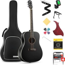 Esranın Dünyası Dag-1cb Dreadnought Akustik Gitar Seti (Siyah)
